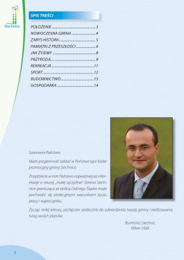 Folder promocyjny gminy Siechnice - rok 2011 strona 2