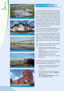 Folder promocyjny gminy Siechnice - rok 2011 strona 4