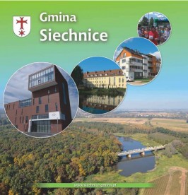 Folder promocyjny gminy Siechnice wydany w grudniu 2012 roku strona 1