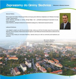 Folder promocyjny gminy Siechnice wydany w grudniu 2012 roku strona 4